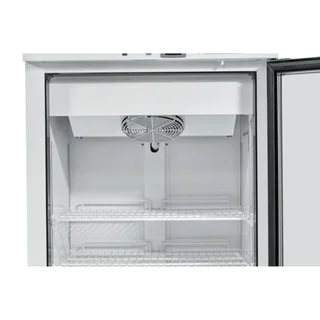 600L Glass Door Freezer - Professional Fan-Assisted Upright Cabinet