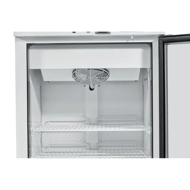 600L Glass Door Freezer - Professional Fan-Assisted Upright Cabinet
