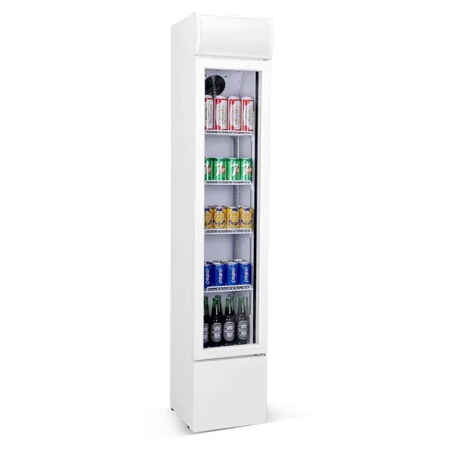 Refrigerador de Bebidas Blanco 105 Litros - Puerta de Cristal