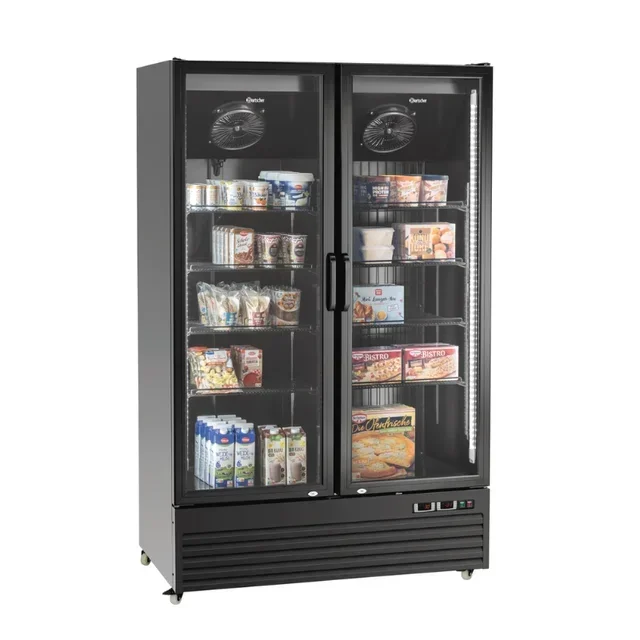 Double Temperature Refrigerated Cabinet - Positive and Negative Cold - Capacity 820 Liters