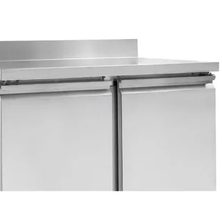 Mesa Refrigerada GN 1/1 2 Portas com Borda em Aço Inoxidável