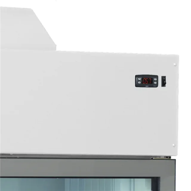 Armoire Réfrigérée Murale 3 Portes 545L - Congélateur Supermarché Blanc