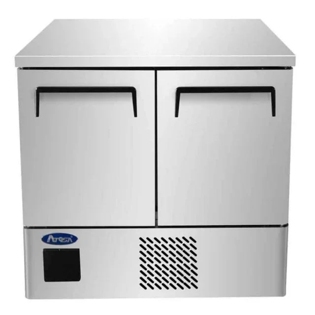GN 1/1 Format Negative Refrigerated Table - 210 Liter Capacity - Compact Model