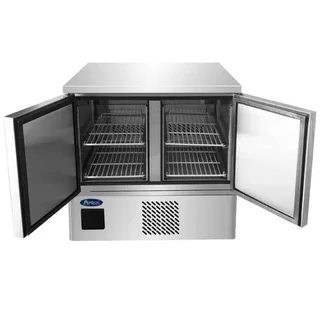 GN 1/1 Format Negative Refrigerated Table - 210 Liter Capacity - Compact Model