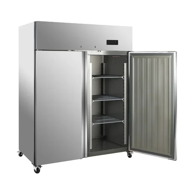 Stainless Steel Negative Refrigerator Cabinet GN 2/1 - 1400L