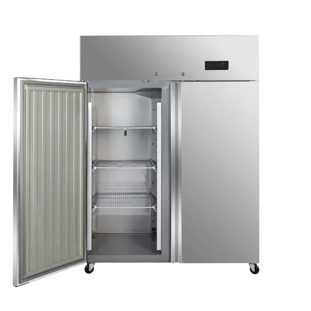 Stainless Steel Negative Refrigerator Cabinet GN 2/1 - 1400L