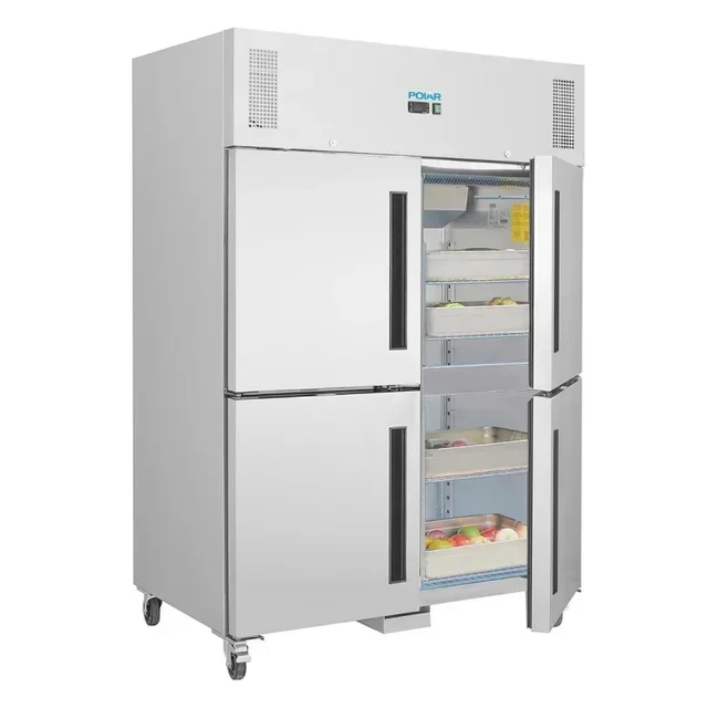 Armoire Réfrigérée Négative Série G 1200 Litres - 2 Portillons GN 2/1