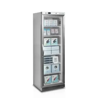 Stainless Steel Glass Door Negative Refrigerator 340 Liters