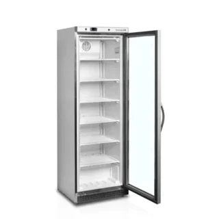 Stainless Steel Glass Door Negative Refrigerator 340 Liters