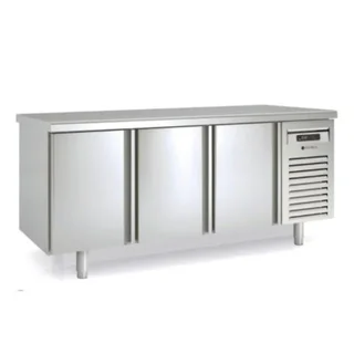 Double-Sided Refrigerated Cabinet - 6 Doors - 399 Litres - Professional