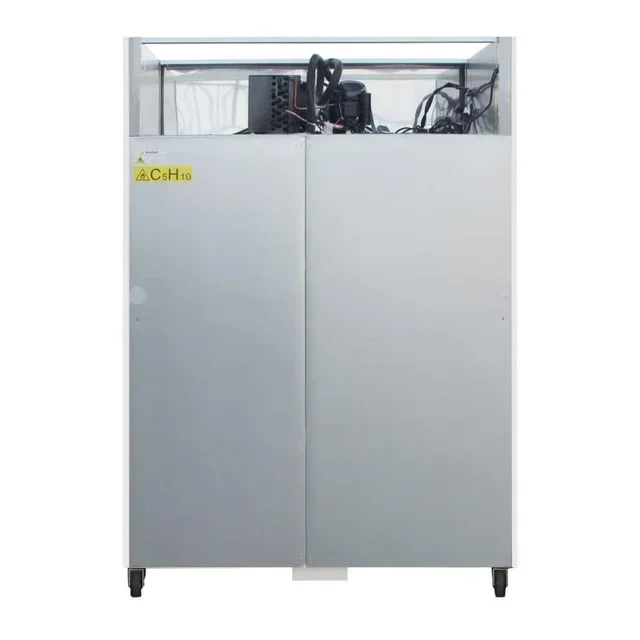 Armoire Réfrigérée Positive 1200 Litres Double Porte Gn 2/1 Blanche