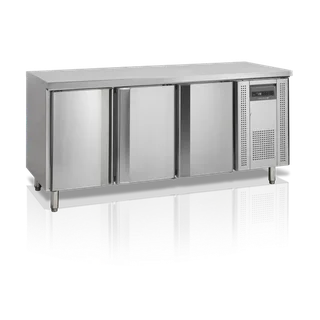 Refrigerated Work Table Positive 3 Doors - Capacity 345 Liters