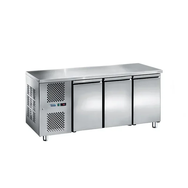 3-Door Gastronorm 1/1 Positive Refrigerated Cabinet - Left-Side Mounted Unit - Width 700 mm