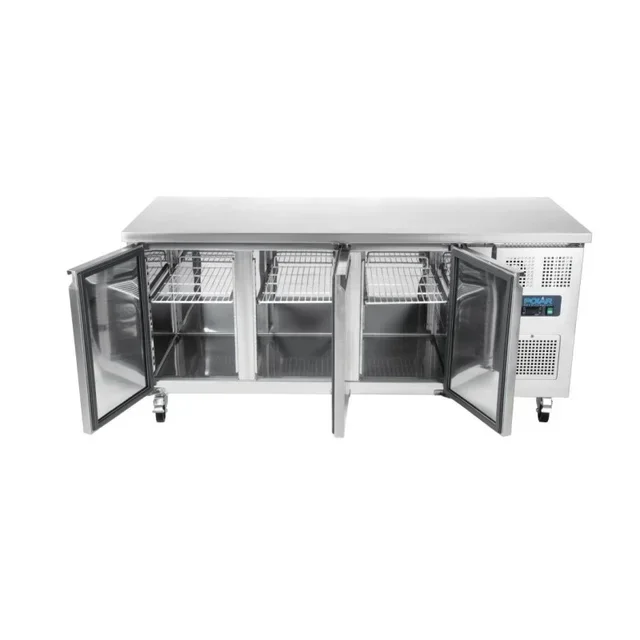 Upright Refrigerated Cabinet 3 Doors Series U - 417 Liters