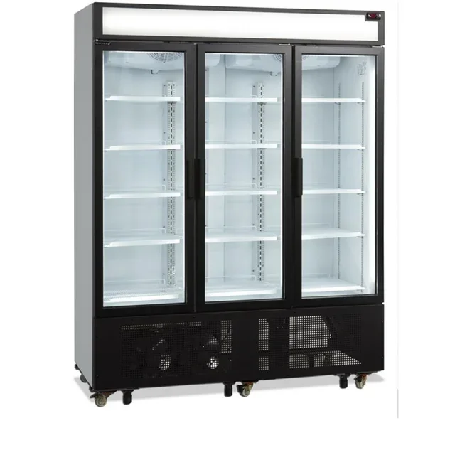 Triple Glass Door Refrigerated Cabinet - 825 Litres Capacity