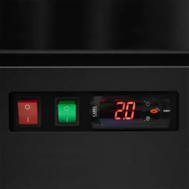 Armadio Frigo Positivo a Due Ante Vetro - Capacità 809 Litri