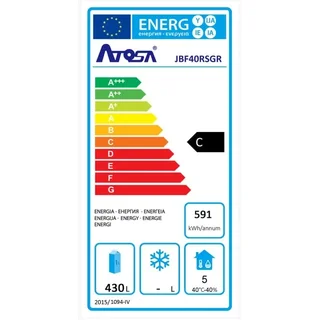 Refrigerated Cabinet 552L - GN 2/1 Format - 550 Litres