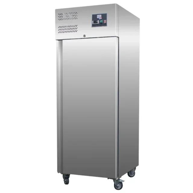 Stainless Steel Single Door Upright Refrigerator 650 Liters - Professional Storage