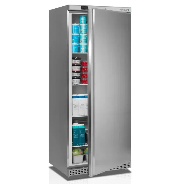 Armario Refrigerado Positivo Acero Inoxidable GN 2/1 Monobloque 620 Litros - 1 Puerta Sólida