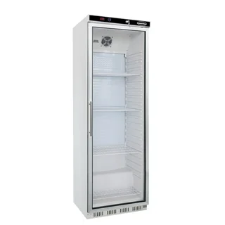 350 Litre Glass Door Refrigerated Display Cabinet - Positive Temperature