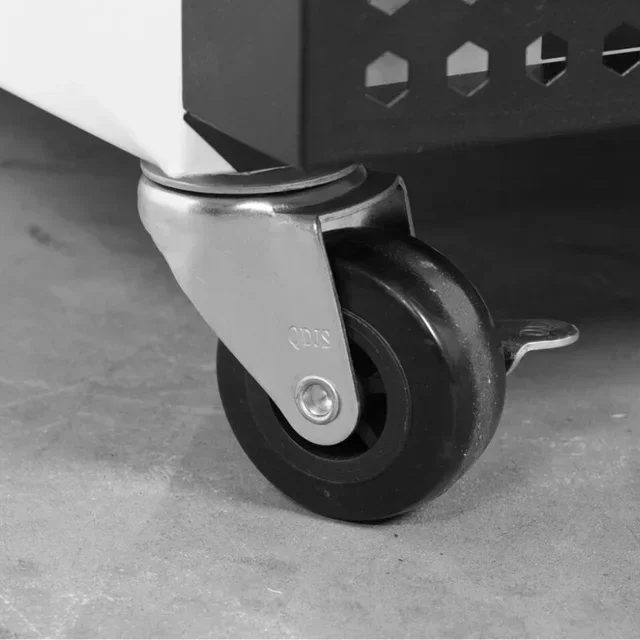 Glass Door Refrigerated Cabinet - White - GN 2/1 - 570 Liters