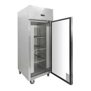 Professioneller Positiv-Kühlschrank 650L - GN 2/1 - Edelstahl - Generalüberholt