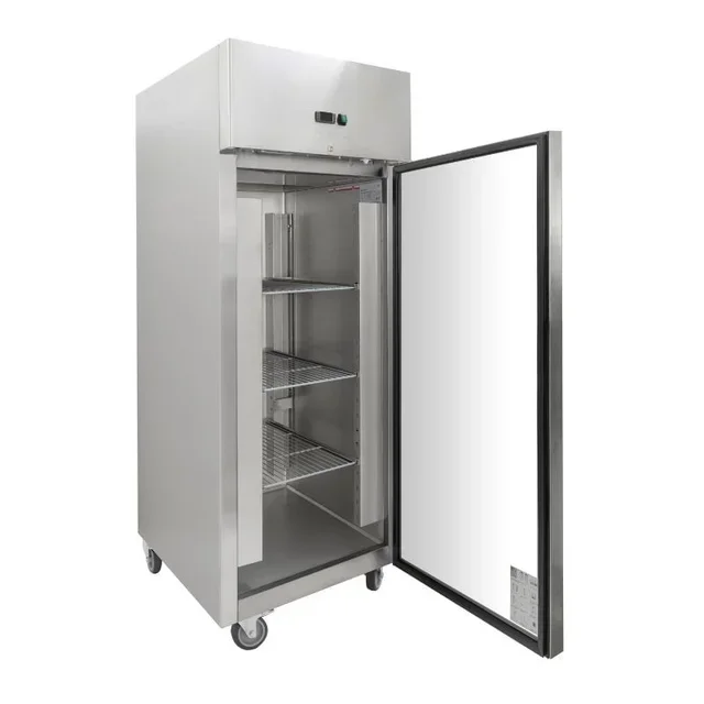 Professioneller Positiv-Kühlschrank 650L - GN 2/1 - Edelstahl - Generalüberholt
