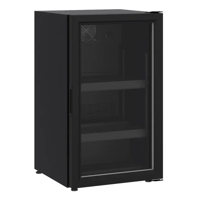 136L Glass Door Refrigerated Cabinet - Professional Mini Fridge