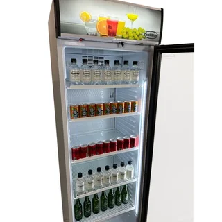 Armadio Refrigerato per Bevande con Porta Vetrata - Capacità 382 Litri