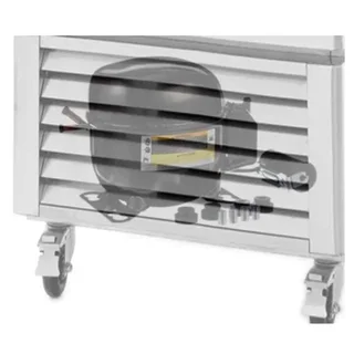 Glastür-Gefriertruhe zur Präsentation - 2050 Liter