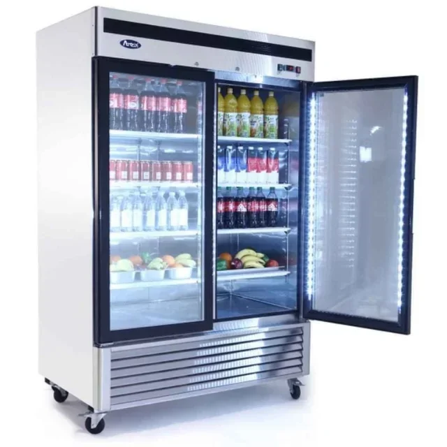 Armadio Refrigerato con Porta in Vetro - Capacità 1300 Litri
