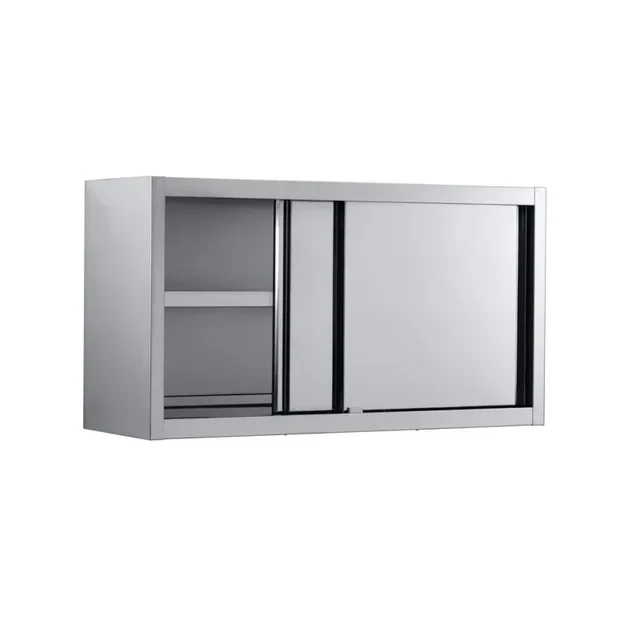 Wall-Mounted Cabinet with Sliding Doors - Width 2000 mm, Depth 400 mm