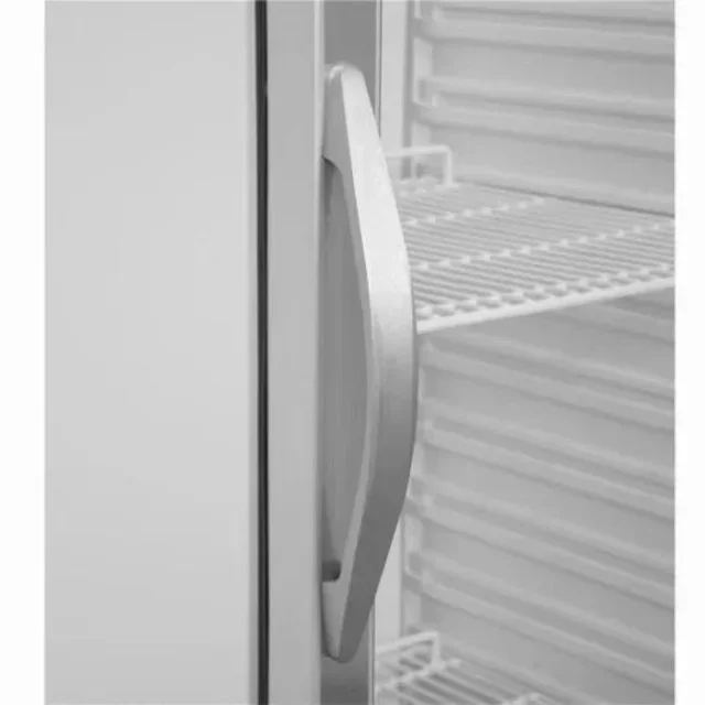 350 Litre Glass Door Upright Refrigerator Cabinet - White