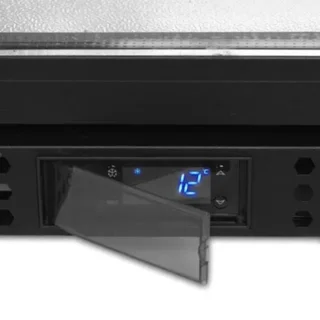 Arrière-Bar Réfrigéré 1 Porte Vitrée Battante 118 Litres