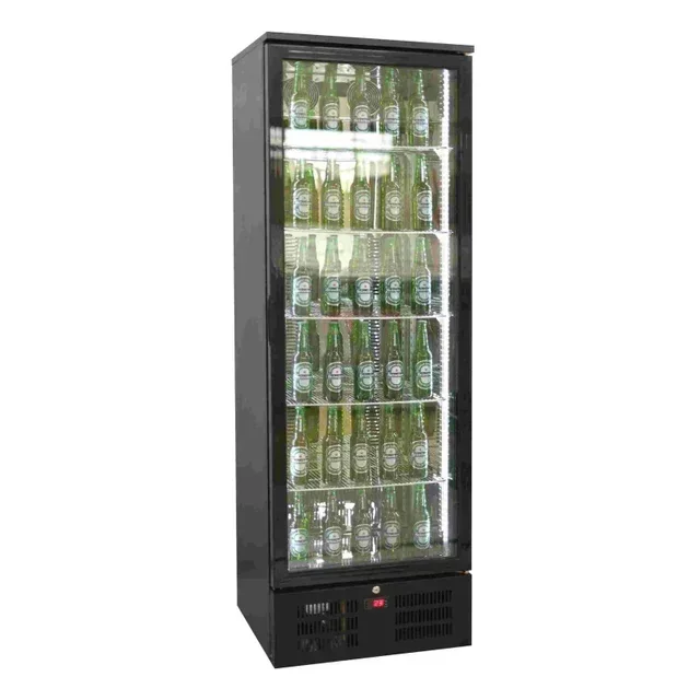 Arrière-Bar Réfrigéré 1 Porte Vitrée Battante 293 Litres