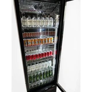 Arrière-Bar Réfrigéré 1 Porte Vitrée Battante 293 Litres