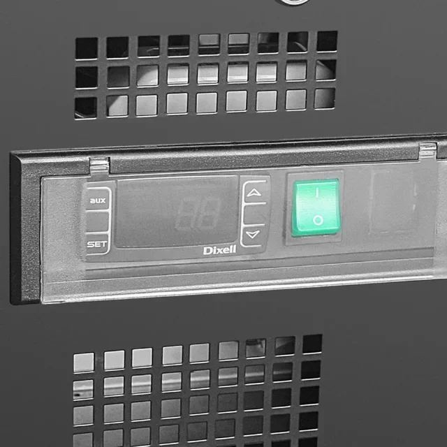 Nevera de Barra Trasera 1 Puerta de Cristal Batiente 307 Litros