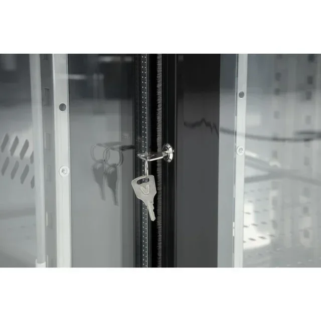 Arrière-Bar Réfrigéré 2 Portes Vitrées Coulissantes 350 Litres