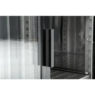 Retro Bancone Refrigerato 4 Ante Scorrevoli in Vetro 698 Litri