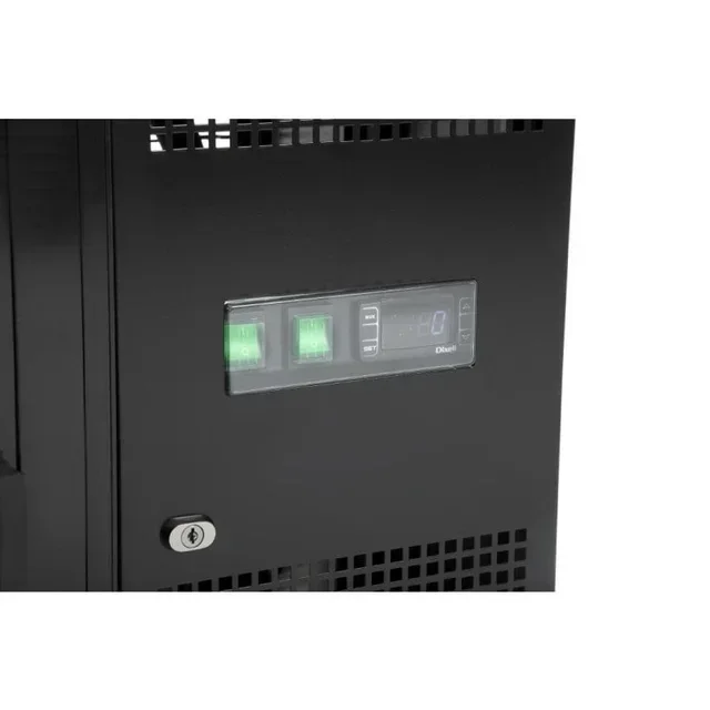 Retro Bancone Refrigerato 4 Ante Scorrevoli in Vetro 698 Litri