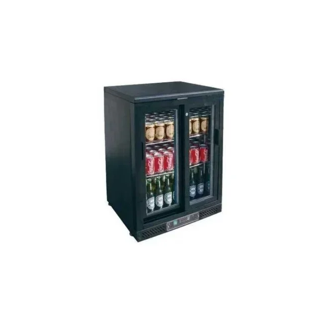 Arrière-Bar Réfrigéré Skinplate 1 Porte Vitrée Coulissante 140 Litres