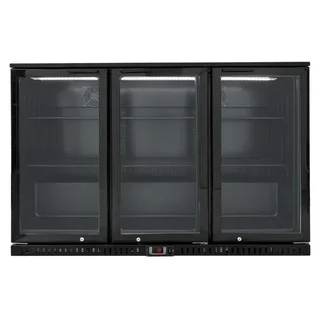 Back Bar Refrigerator Skinplate 3 Glass Doors 328 Liters - Refurbished