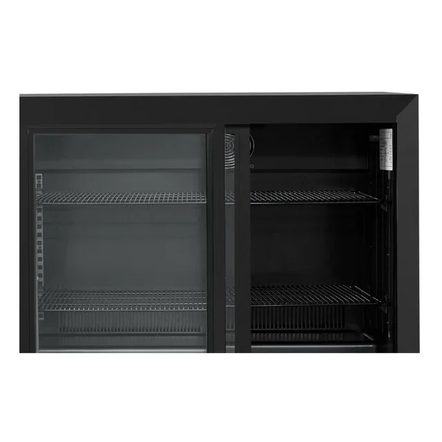Mostrador Trasero Refrigerado Skinplate 3 Puertas Correderas de Cristal - Capacidad 328 Litros