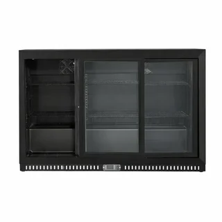 Mostrador Trasero Refrigerado Skinplate 3 Puertas Correderas de Cristal - Capacidad 328 Litros