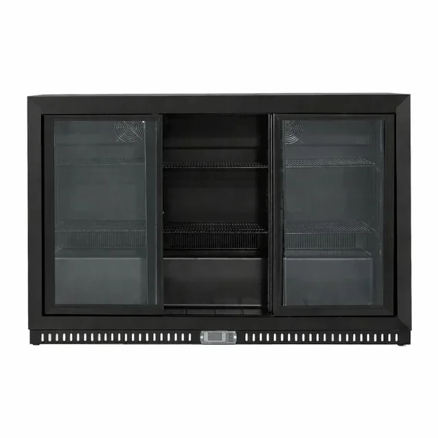 Mostrador Trasero Refrigerado Skinplate 3 Puertas Correderas de Cristal - Capacidad 328 Litros
