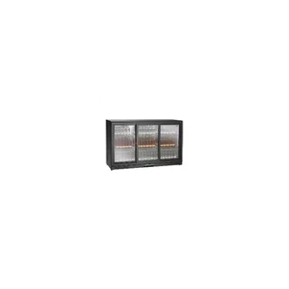 Back Bar Refrigerator 3 Glass Doors 270 Liters
