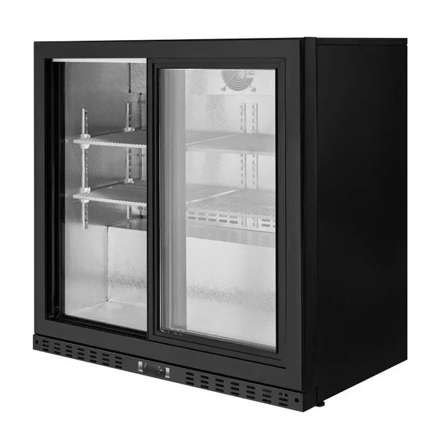Balcão Traseiro Refrigerado Skinplate 2 Portas de Correr em Vidro 208L