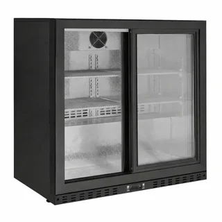 Balcão Traseiro Refrigerado Skinplate 2 Portas de Correr em Vidro 208L