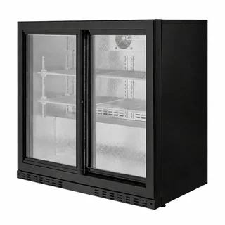 Balcão Traseiro Refrigerado Skinplate 2 Portas de Correr em Vidro 208L