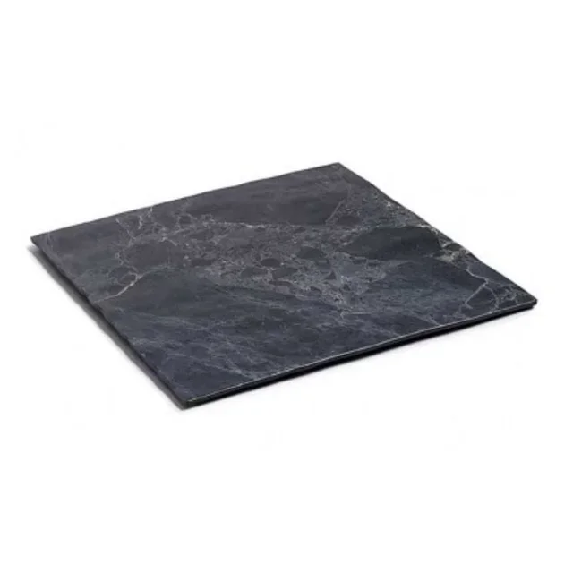 Square Stone Melamine Plate 28.5 cm